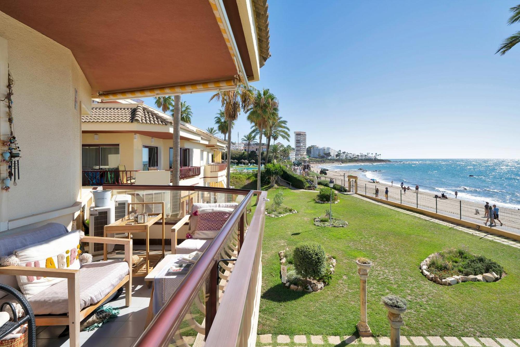 Casa Mar Apartamento Front Beach Con Wifi, Piscina, Padel Y Tenis - Lubina Del Sol Sitio de Calahonda Extérieur photo